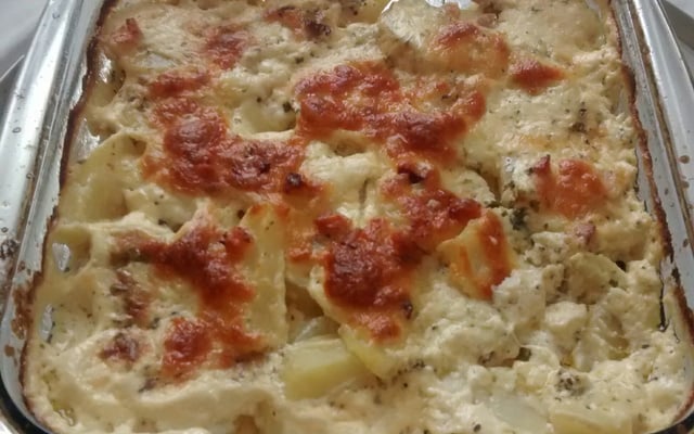 Batata gratinada fácil