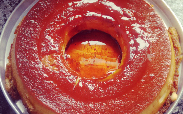 Pudim de Farinha de Trigo