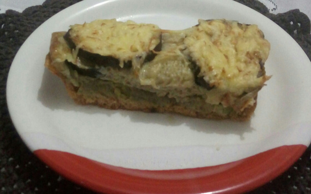 Crepioca de berinjela ao forno