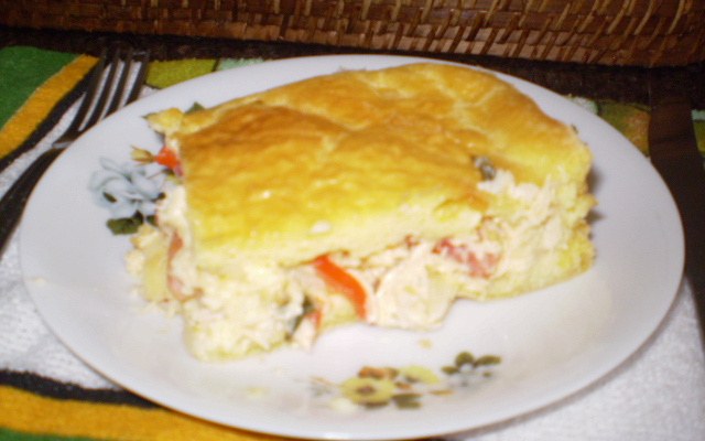Torta salgada fácil e deliciosa