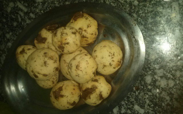 Cookies com pedaços de chocolate