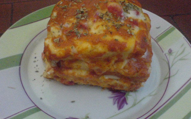 Pão de forma recheado