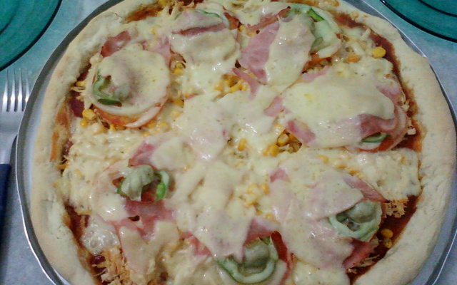 Massa de pizza especial