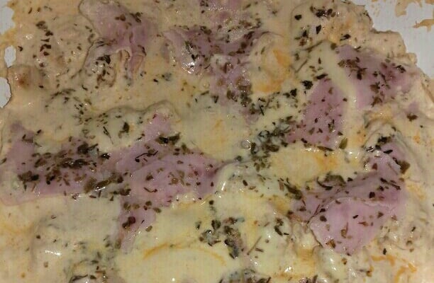 Filé de frango ao creme de leite