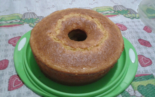 O verdadeiro bolo de fubá