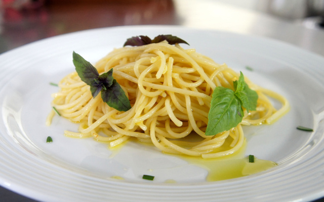 Espaguete ao alho e óleo