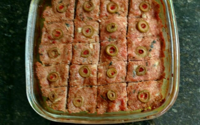 Quibe de forno de pernil de porco