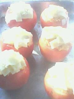 Tomate recheado fácil