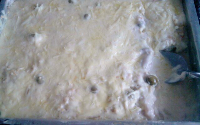 Filé de merluza assado