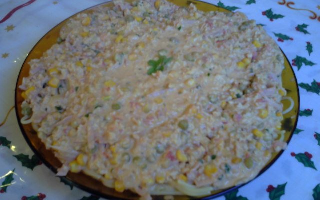 Macarrão ao molho parisiense