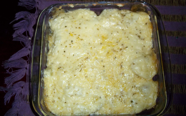 Batata gratinada