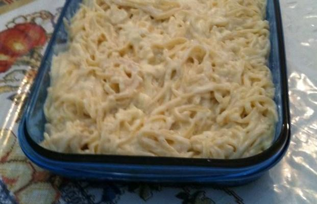 Macarrão aos quatro queijos