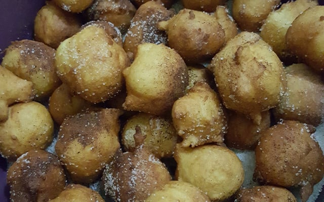 Bolinho de chuva sequinho