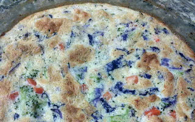 Souflé de couve - flor