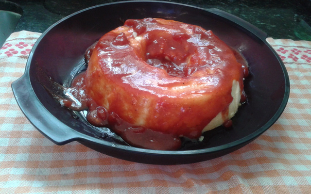 Pudim Romeu e Julieta