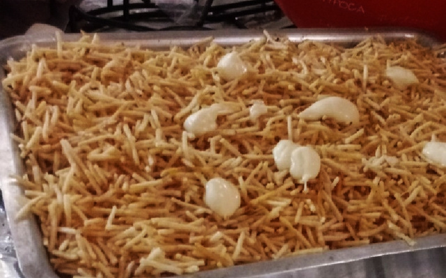 Fricassê saboroso de frango