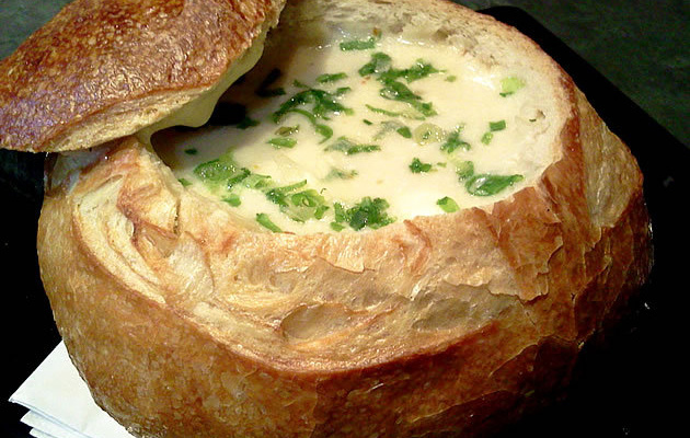 Caldo de pão maravilhoso