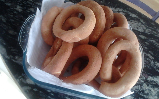 Rosquinha frita de polvilho azedo