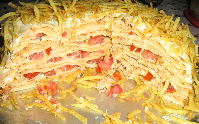Torta de panqueca