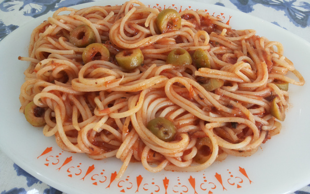 Espaguete fácil da Paty