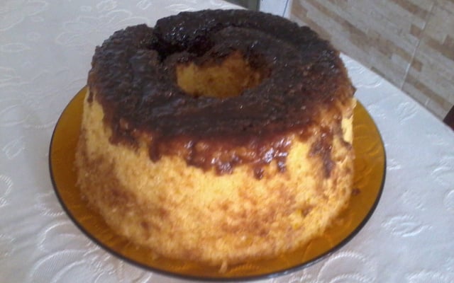 Bolo de fubá para microondas