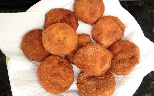 Abobrinha à milanesa