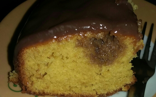 Bolo de cenoura fofinho