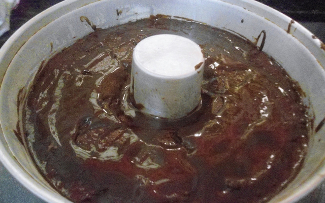 Bolo de cenoura sem ovos e com leite de soja