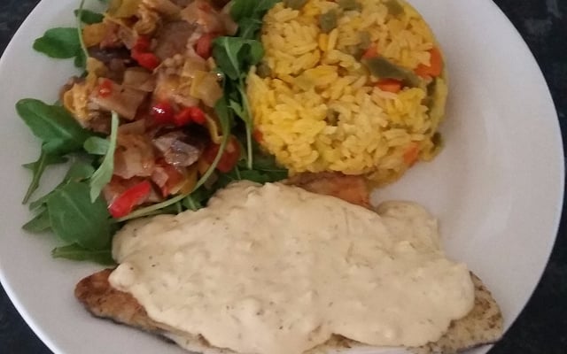 Peixe ao molho de mostarda