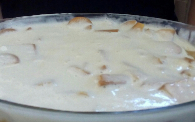 Pavê de pasta de amendoim