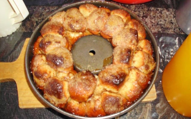 Pão doce de bolinhas