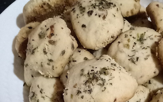 Biscoito de cebola/biscoito temperado