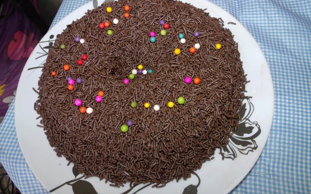 Brigadeirão de micro-ondas