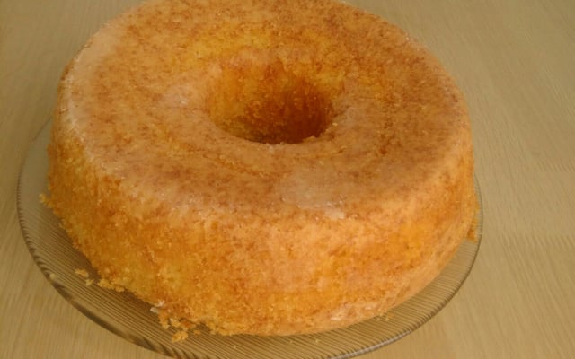 Bolo de farinha de milho