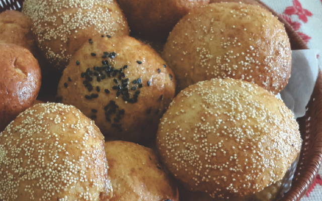 Pãozinho de amaranto sem glúten