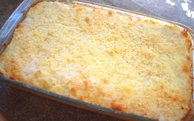 Souflé de repolho fácil e delicioso