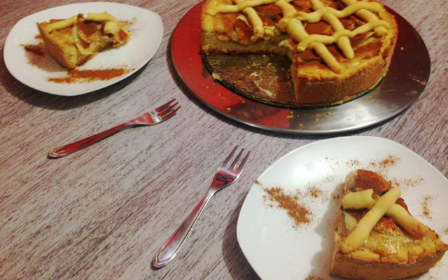 Torta de banana delícia