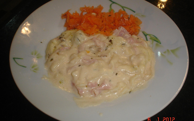 Macarrão na panela de pressão