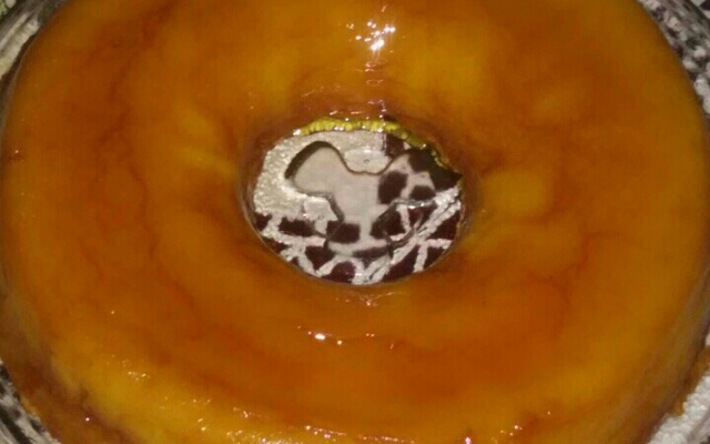 Pudim de mandioca no liquidificador