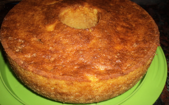 Bolo de milho de lata