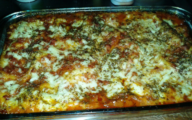 Lasanha ao Molho de Calabresa