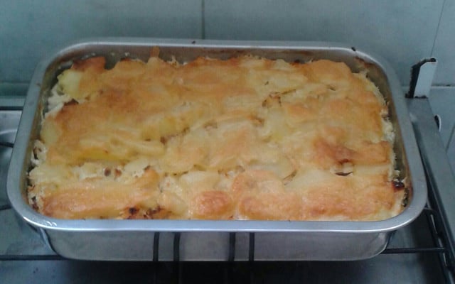 Bacalhau com natas