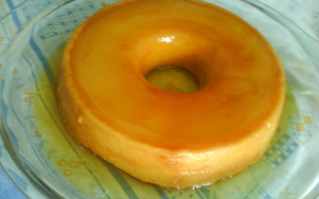 Pudim de padaria falso (sem lactose)