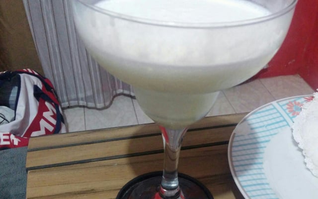 Batida de coco ou licor de coco cremosa