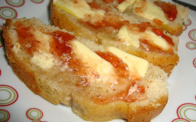 Pão doce para o café