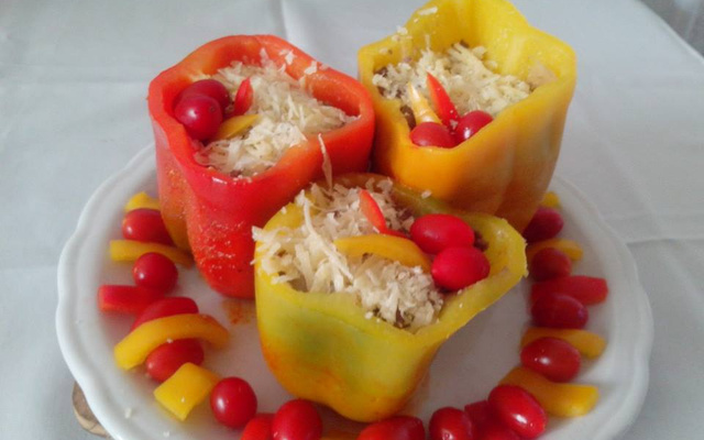 Pimentão recheado