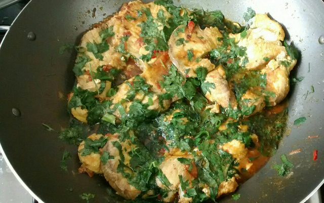 Moqueca capixaba e pirão