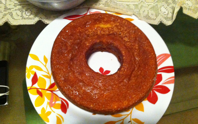 Bolo de fubá da mãe