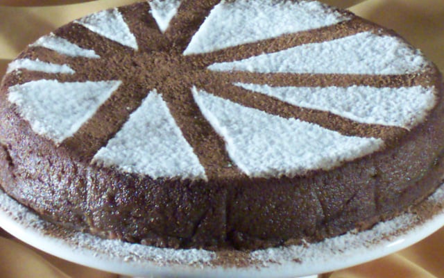 Torta de Chocolate e Café