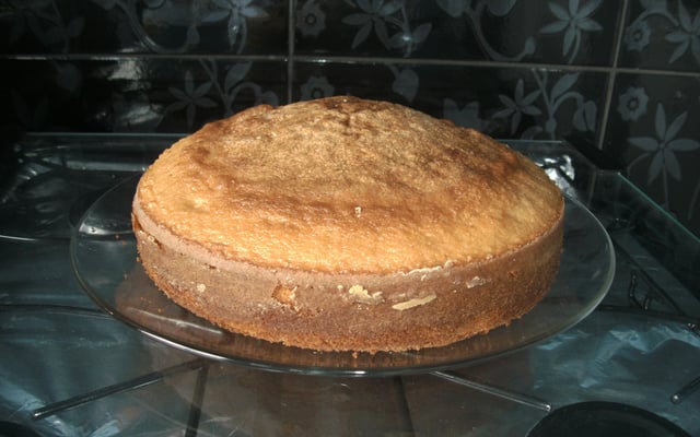 Bolo de bolo (sem manteiga e leite)